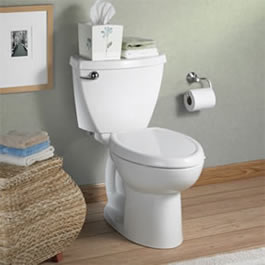 American Standard 2383.014.020 Cadet 3 Two Piece Elongated Toilet